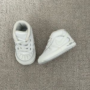 Nike Force 1 Crib Baby Shoes, size 2